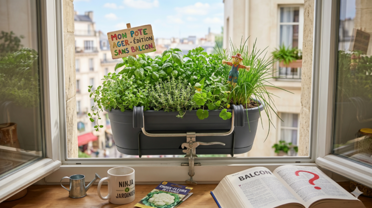 La balconnière : le potager des gens qui n&rsquo;ont même pas de balcon