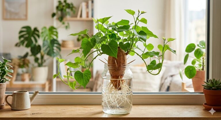 Comment faire germer une patate douce facilement en appartement